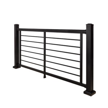 Revival Plus Horizontal is a sturdy, low-maintenance aluminum railing system