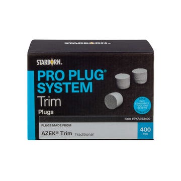 Plugs for AZEK PaintPro Trim Pro Plug System by Starborn