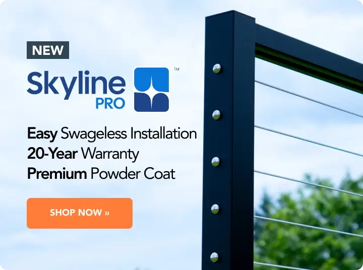 NEW Skyline Pro Cable Railing