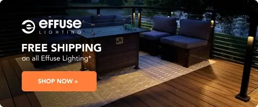 Limited Time Only - Free Shipping On All Effuse Lighting