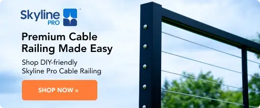 NEW Skyline Pro Cable Railing - DIY Friendly