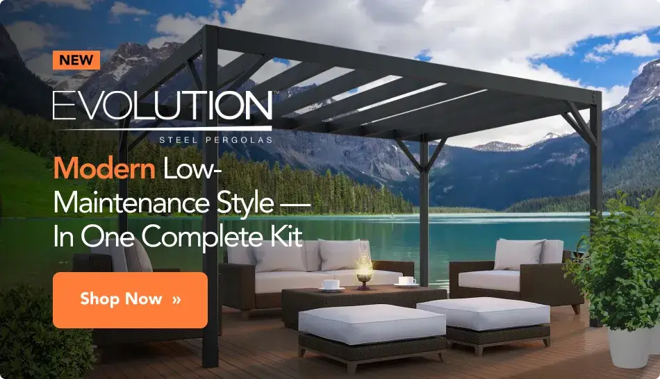 Fortress Evolution Steel Pergola Kits