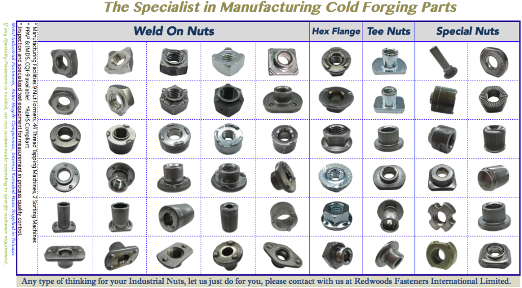 Industrial Nuts Redwoods Fasteners International Limited Redwoods